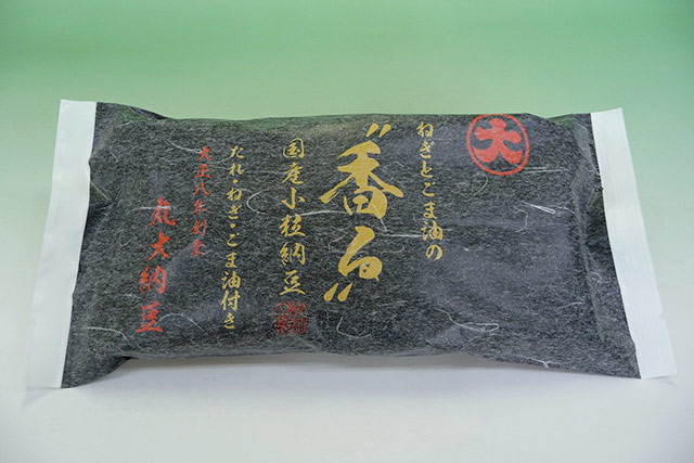 「ねぎとごま油の香る」国産小粒納豆